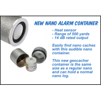 Nano Alarm Geocache Container